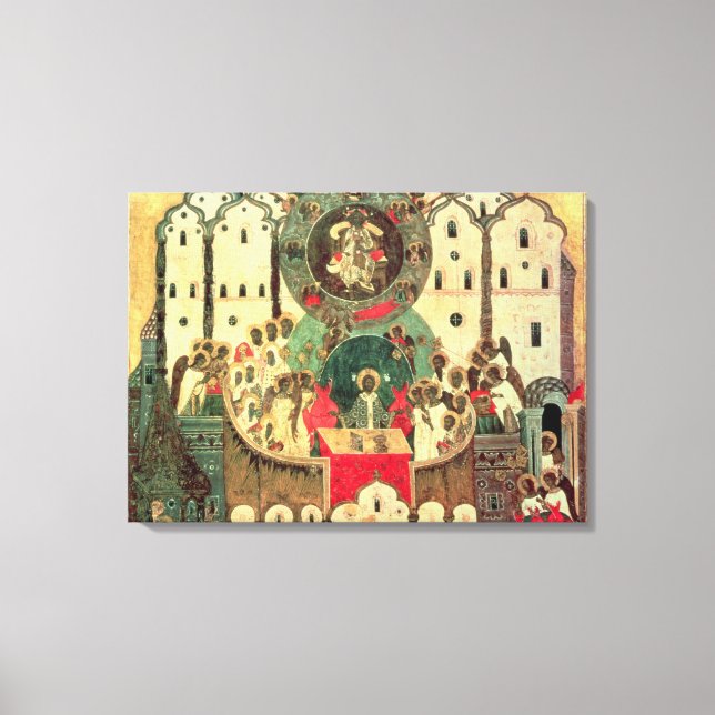 Toile L'Assemblée des Anges (Recto)