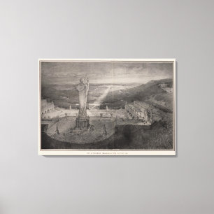 Toile L'Athenaeum, montrant la vue à la mer