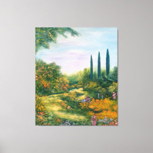 Toile L'atmosphère 1996 de la Toscane