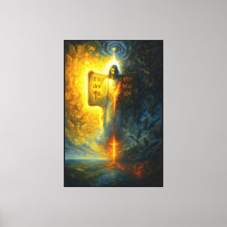 Toile L'axe de la révélation