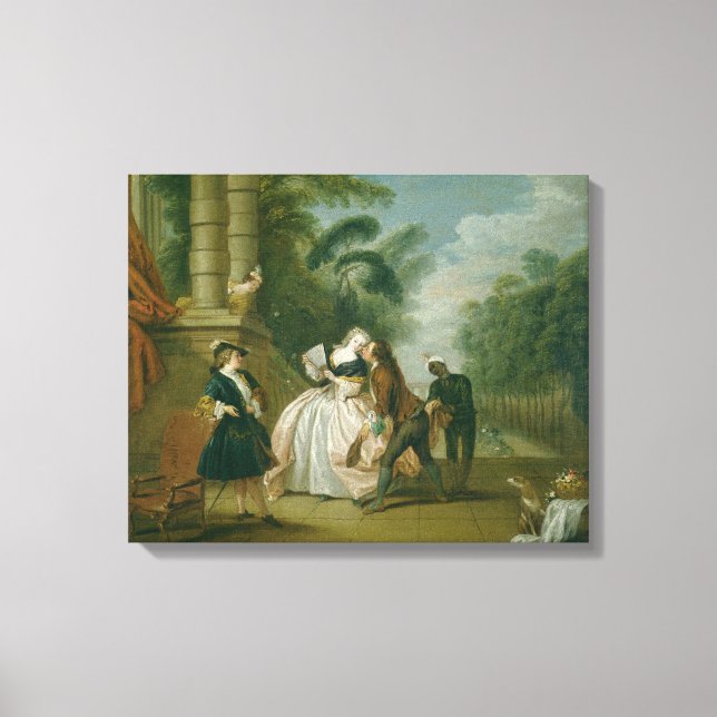 Toile Le baiser (Recto)