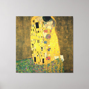 Toile Le baiser - copie de Gustav Klimt