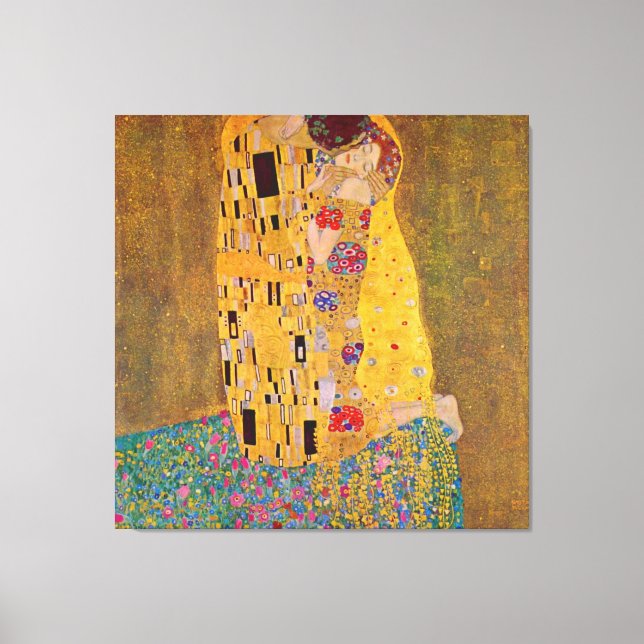 Toile Le baiser de Klimt (Recto)