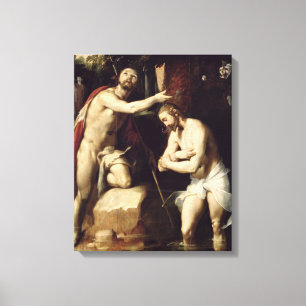 Toile Le baptême du Christ