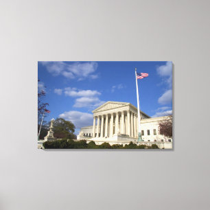 Toile Le bâtiment de court suprême des Etats-Unis deda