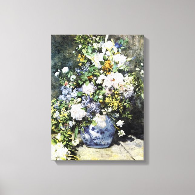 Toile Le "bouquet de printemps" de Renoir (Recto)