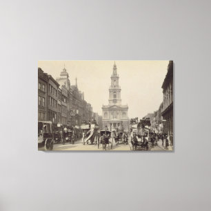 Toile Le brin, c.1880 (photo de sépia)