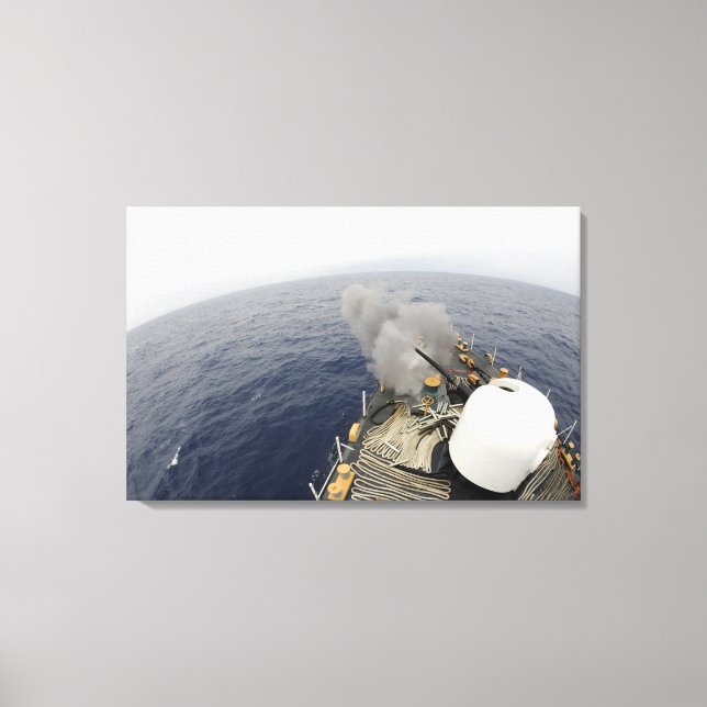 Toile Le canon MK-75 76mm (Recto)