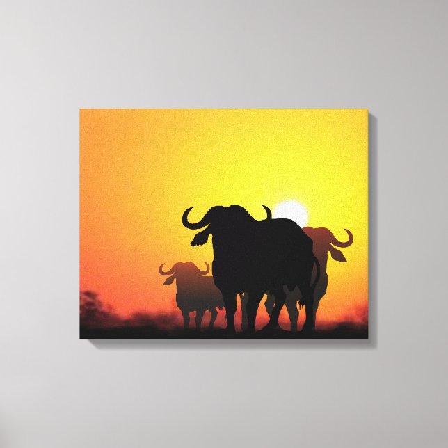 Toile Le Cap Buffalo (Recto)