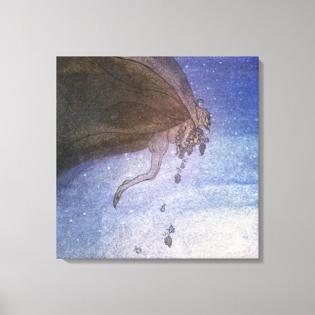 Toile Le cap des magiciens par John Bauer (Recto)