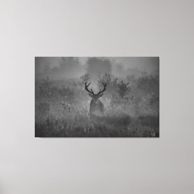 Toile Le Cerf Dans La Mist (Recto)