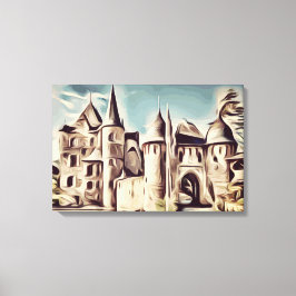 Toile Le château de Satzvey