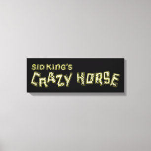 Toile le cheval fou de sid king