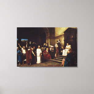 Toile Le Christ avant Pilate