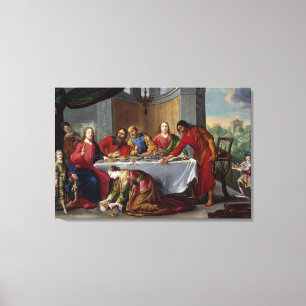 Toile Le Christ dans la Chambre de Simon le Pharisee