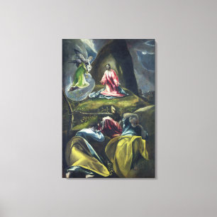 Toile Le Christ dans le jardin des olives