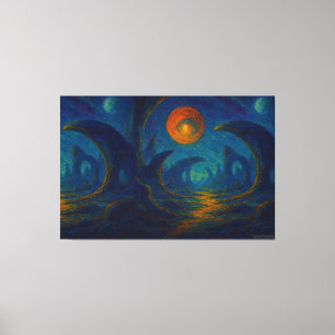 Toile Le ciel de la caverne