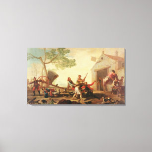 Toile Le combat chez le Venta Nueva, 1777