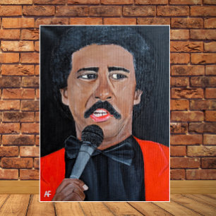 Toile Le Comédien Peinture par Alfred Fox