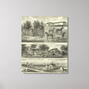 Toile Le comté d'Allen, le Kansas