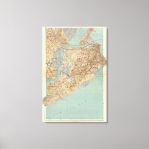 Toile Le comté de Richmond et Staten Island