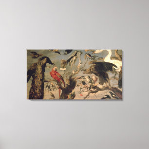 Toile Le concert des oiseaux