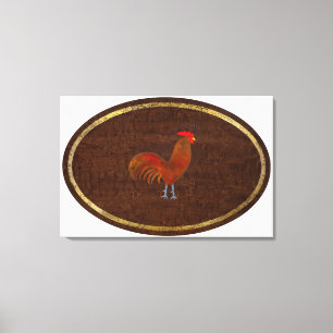 Toile Le coq 2009