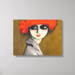 Toile Le Coquelicot ( Corn Poppy ) Par Kees Van Dongen