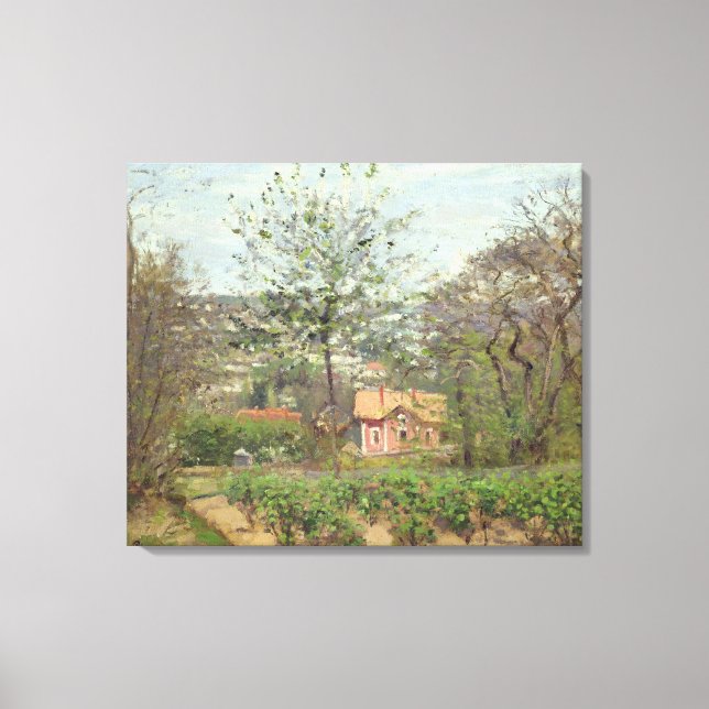 Toile Le Cottage, ou Maison Rose (Recto)