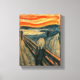 Toile Le cri Edvard Munch Art Expressionniste Moderne