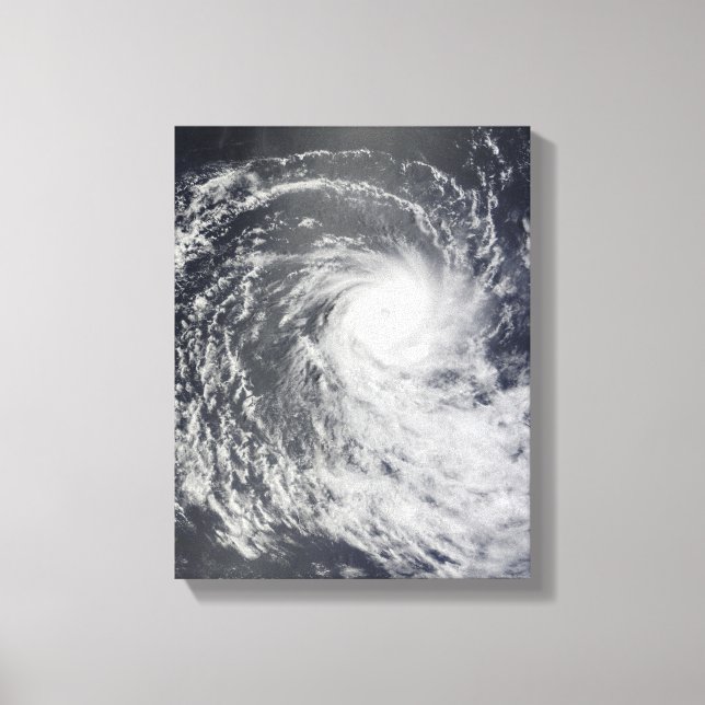 Toile Le cyclone Anja au-dessus du sud de l'océan Indien (Recto)