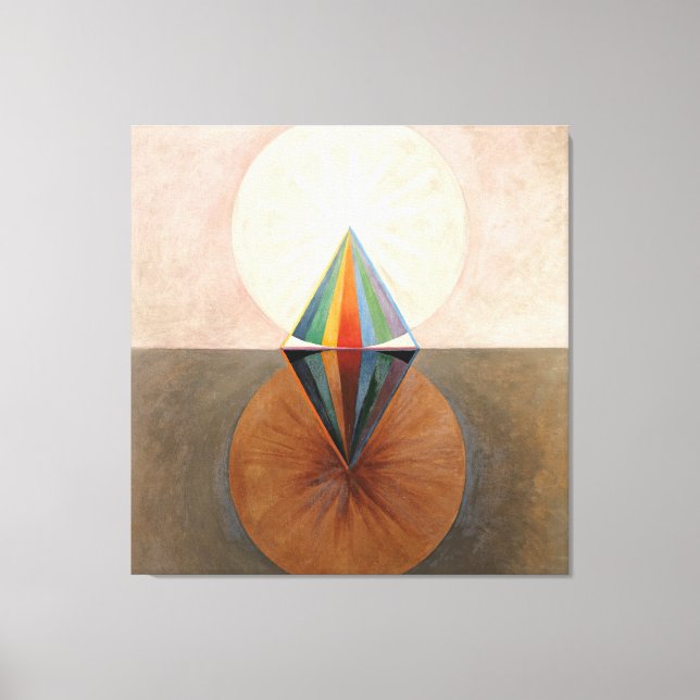 Toile Le Cygne, Groupe IX, N°12 par Hilma af Klint (Recto)