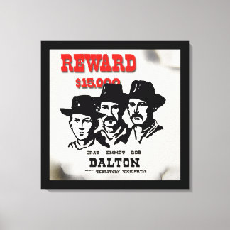 Toile Le Dalton Gang