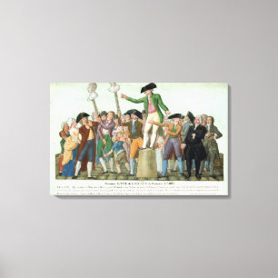 Toile Le début de la révolution française