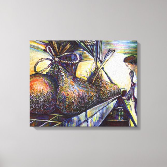 Toile Le destin hurlant de la vie (Recto)