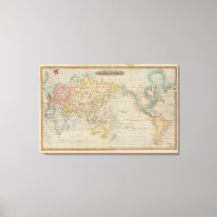 Toile Le diagramme de Mercator