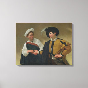 Toile Le diseur de bonne aventure (La Buona Ventura),