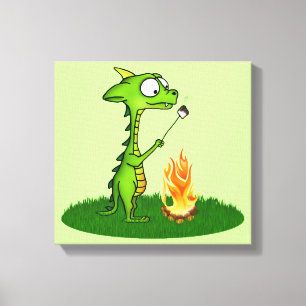 Toile Le feu de dragon