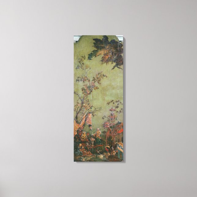 Toile Le feu, d'une série de panneaux représentant (Recto)