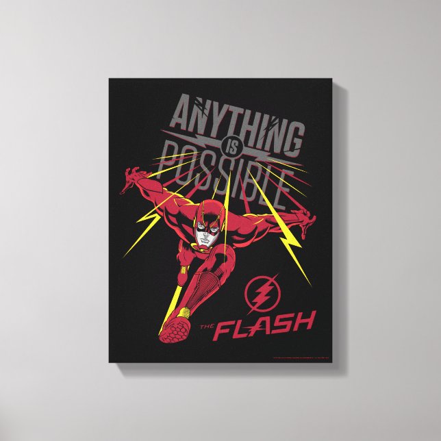 Toile Le Flash | "Tout est possible" (Recto)