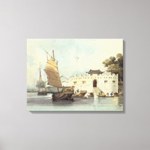 Toile Le fort néerlandais de folie outre du canton