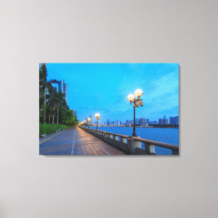 Toile Le front de mer de Guangzhou