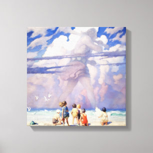 Toile "Le géant" Fairy Art par NC Wyeth