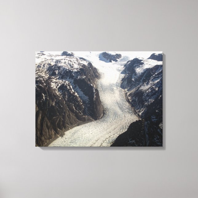 Toile Le glacier Sondrestom au Groenland (Recto)