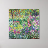 Le jardin de l'artiste à Giverny par Claude Monet