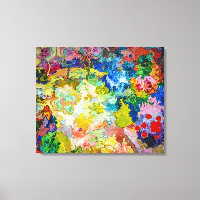 Toile Le Jardin Fleuri | Carl Lohse | (Recto)