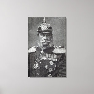 Toile Le Kaiser Wilhelm, de la "heure de loisirs", 1888