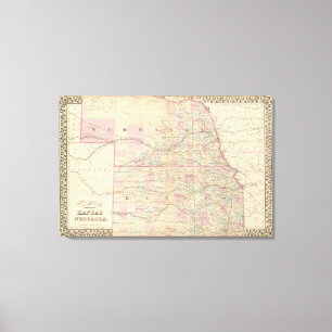 Toile Le Kansas, Nébraska