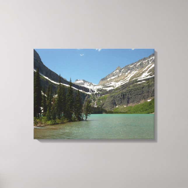 Toile Le lac Grinnell au parc national des Glaciers (Recto)