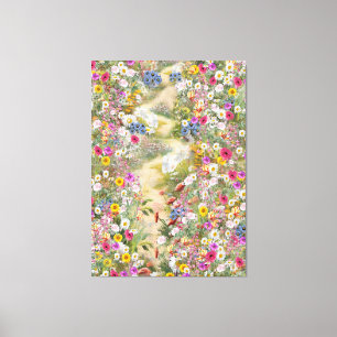 Toile le langage des fleurs